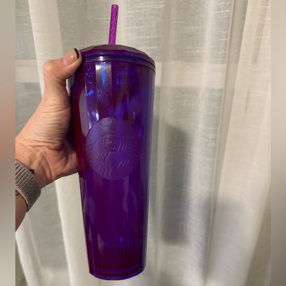 Starbucks Tumbler - Pearlescent Purple design - NWT